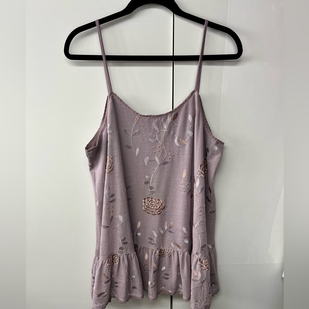 LOGO Lavish Boho Dress in Dusty Lavender Floral